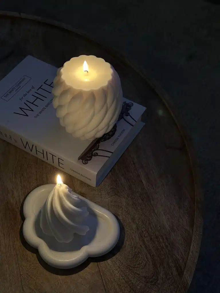 נר עגול ענק